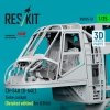 RESKIT RSU35-0053 CH-54A (S-64E) Tarhe cockpit (Detailed edition) for ICM kit (3D Printed) (1/35)